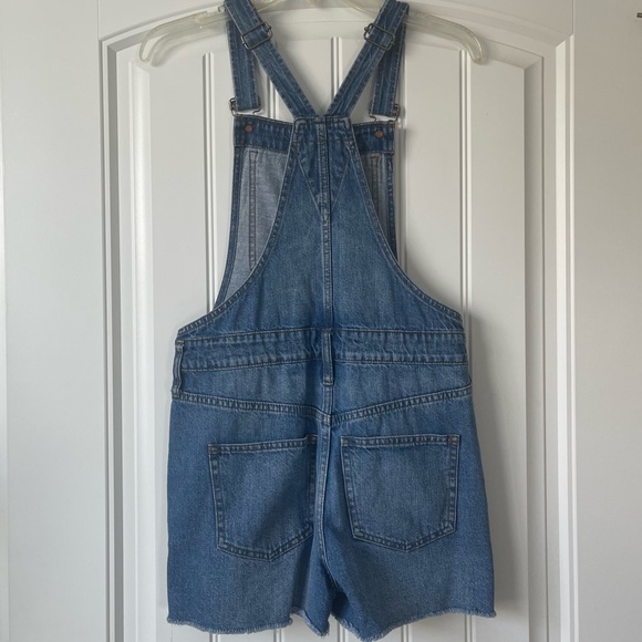 Madewell Denim Short Overalls - Picture 2 of 3